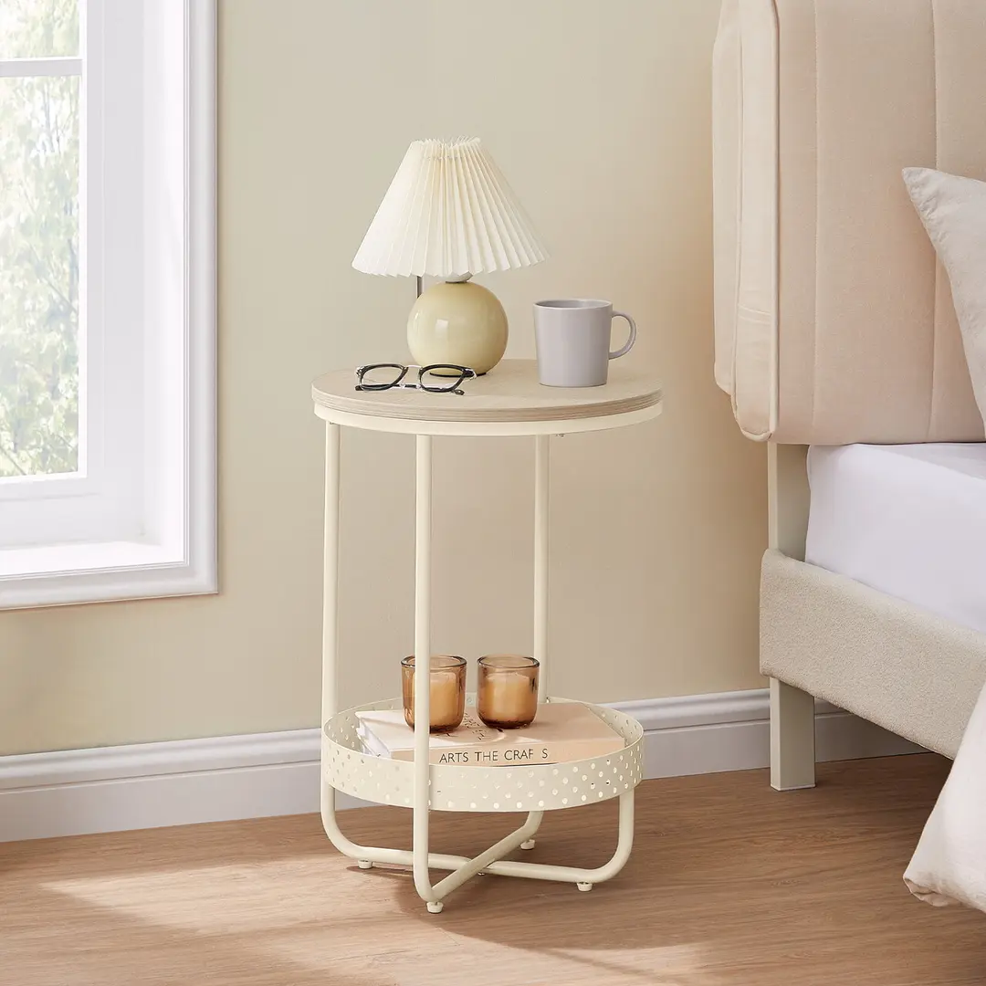 Masa pentru reviste Vasagle LET815L67 (Cream)