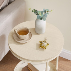 Masa pentru reviste Vasagle LET815L67 (Cream) Thumb