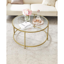 Masa pentru reviste Vasagle LGT21G (Gold) Thumb