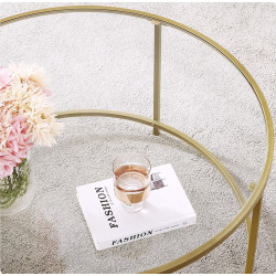 Masa pentru reviste Vasagle LGT21G (Gold) Thumb