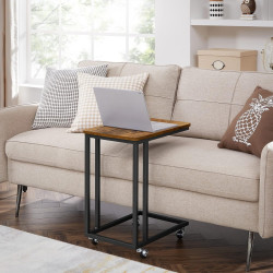 Masa pentru reviste Vasagle LNT50X (Rustic Brown/Black) Thumb