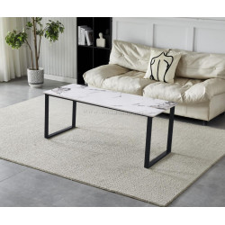Masa pentru reviste Yasen CT- 2472 (White Marble/Black)