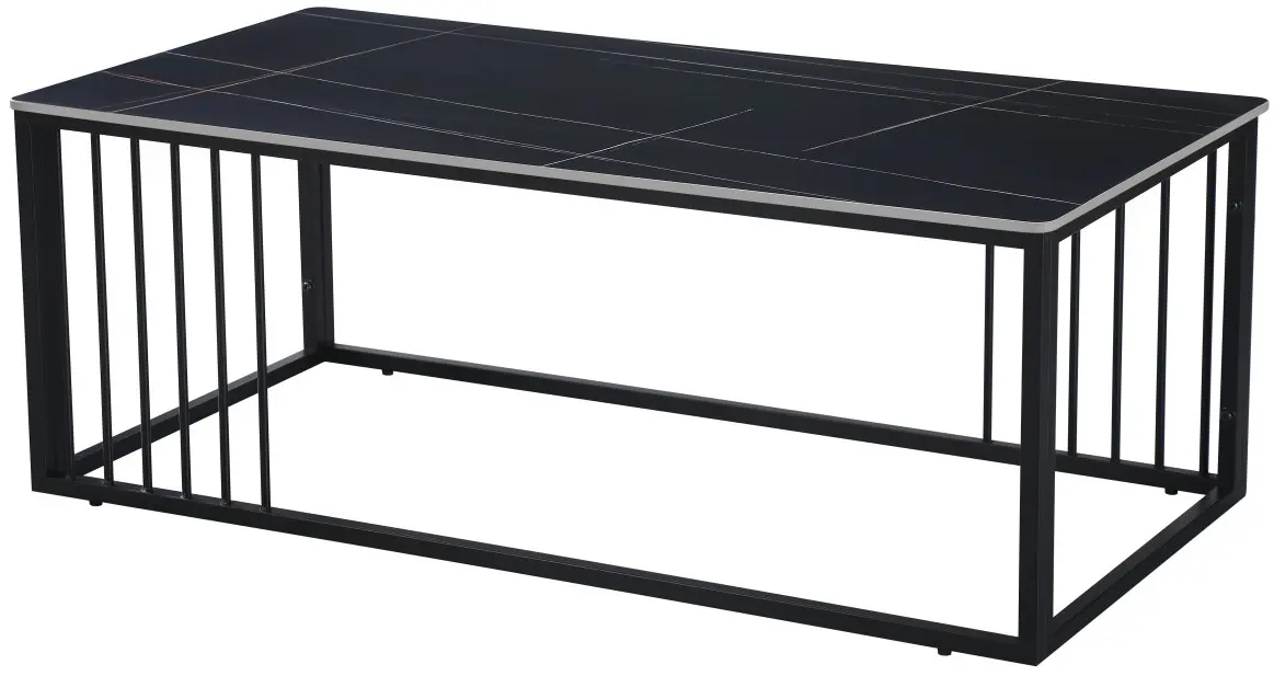 Masa pentru reviste Yasen CT- 2476 (Black Marble/Black)