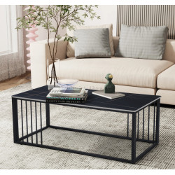 Masa pentru reviste Yasen CT- 2476 (Black Marble/Black)