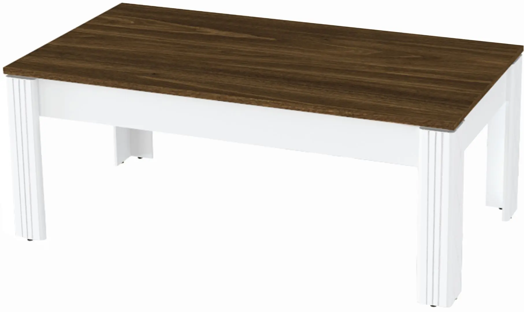 Masa pentru reviste Yasen Skandi (White Structural/Bourbon Oak/Orion Oak)