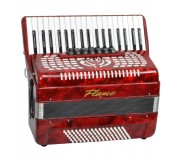 Acordeon Flame AC 37/96 RD (Red)