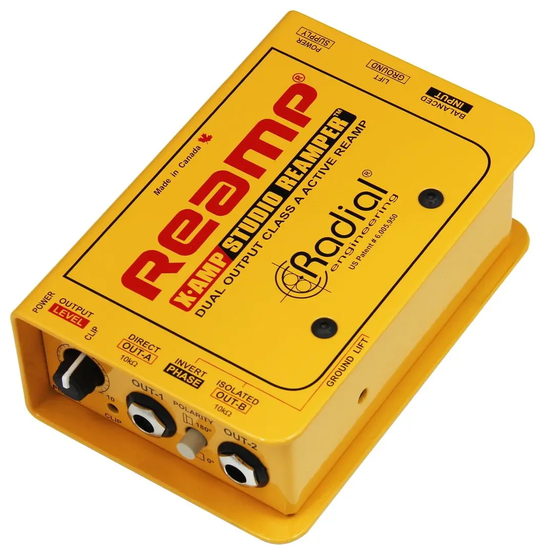 Реампер Radial Engineering X-AMP (Yellow)