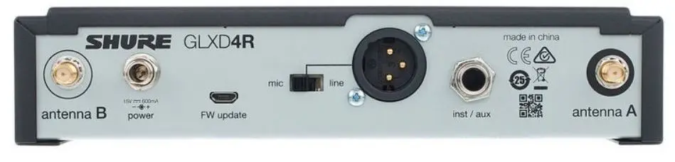 Радиосистема Shure GLXD14R (Black)