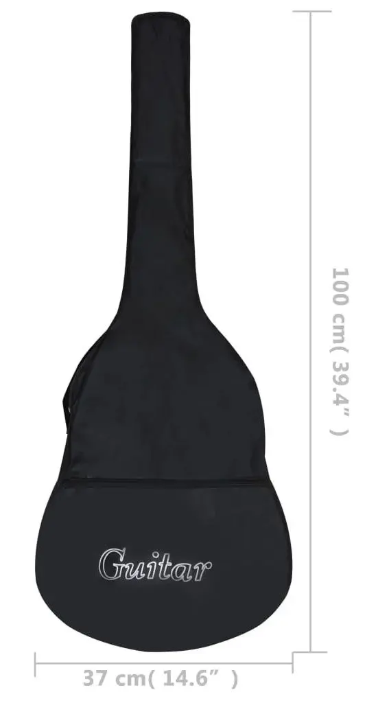 Husa pentru chitara VidaXL 70155 (Black)