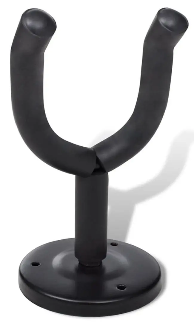 Set suport de perete pentru chitară VidaXL 70035 (Black)