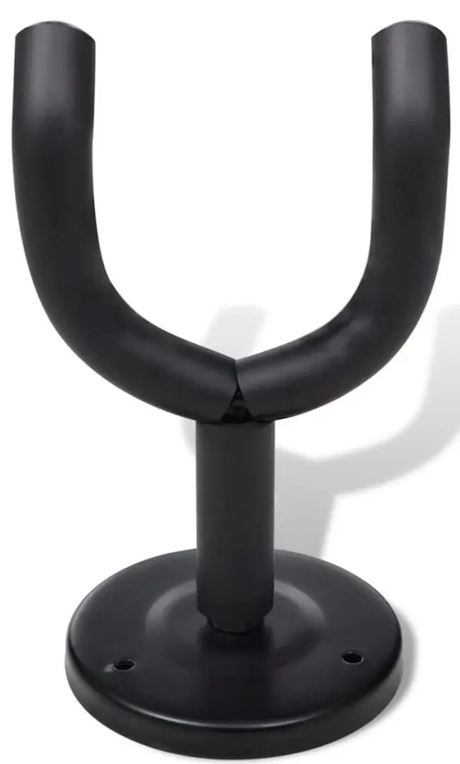 Set suport de perete pentru chitară VidaXL 70035 (Black)