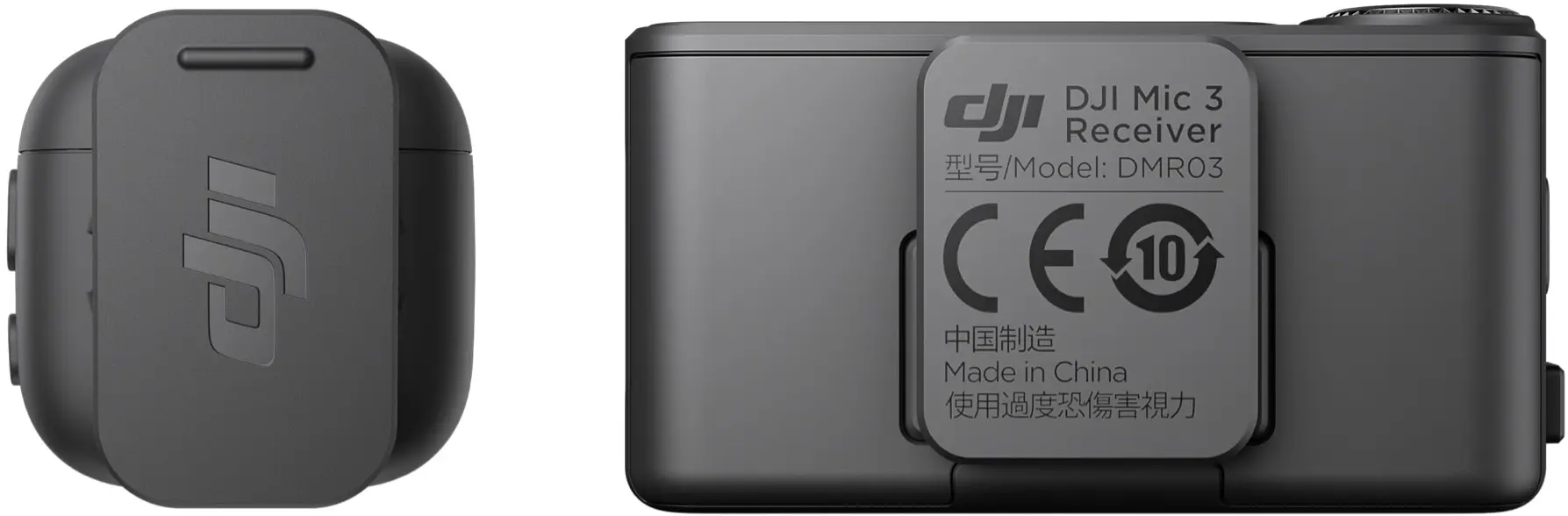 Transmitator pentru sistem radio DJI Mic 3 1 TX + 1 RX (Black)