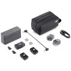 Sistem radio DJI Mic 2 2TX+1RX (Black) Thumb