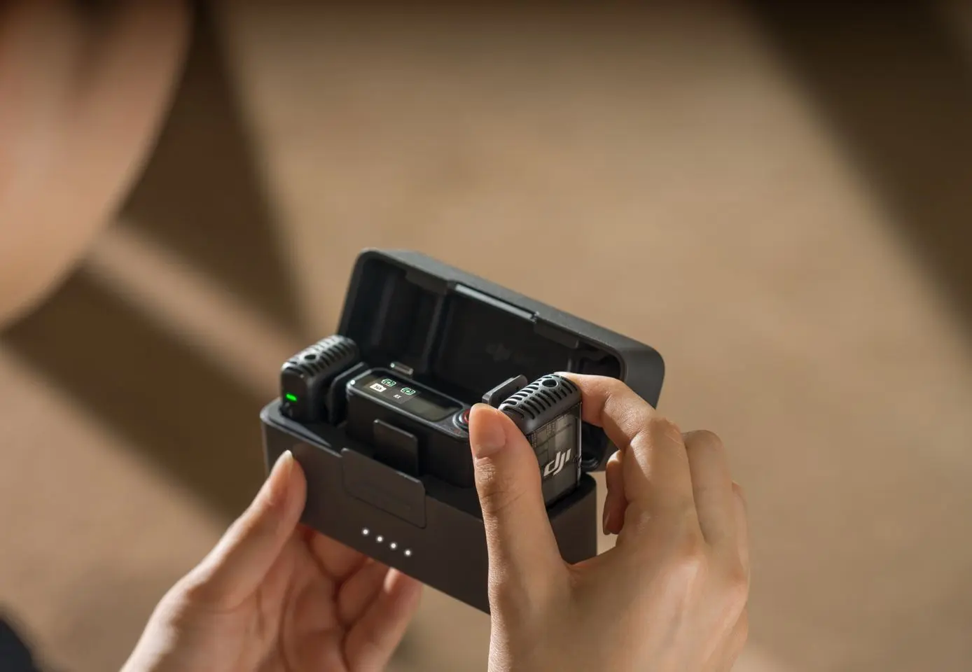 Sistem radio DJI Mic 2 2TX+1RX (Black)