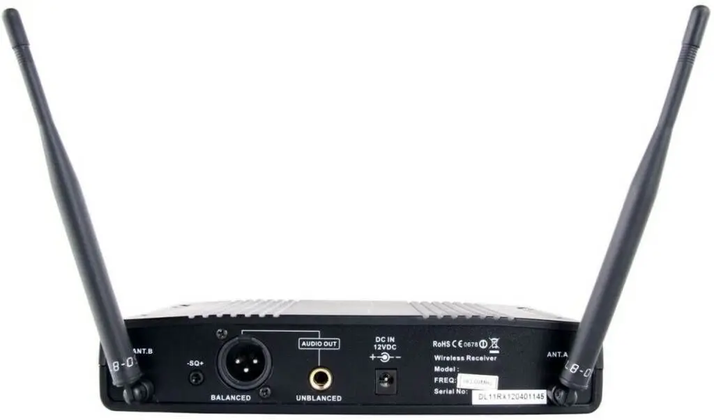 Sistem radio Pronomic UHF-11 K7 (Black)