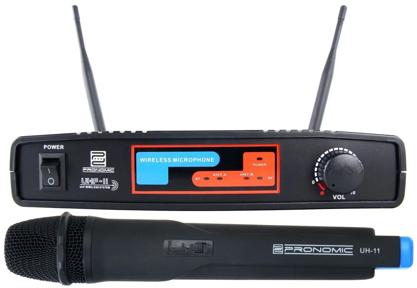 Sistem radio Pronomic UHF-11 K7 (Black)