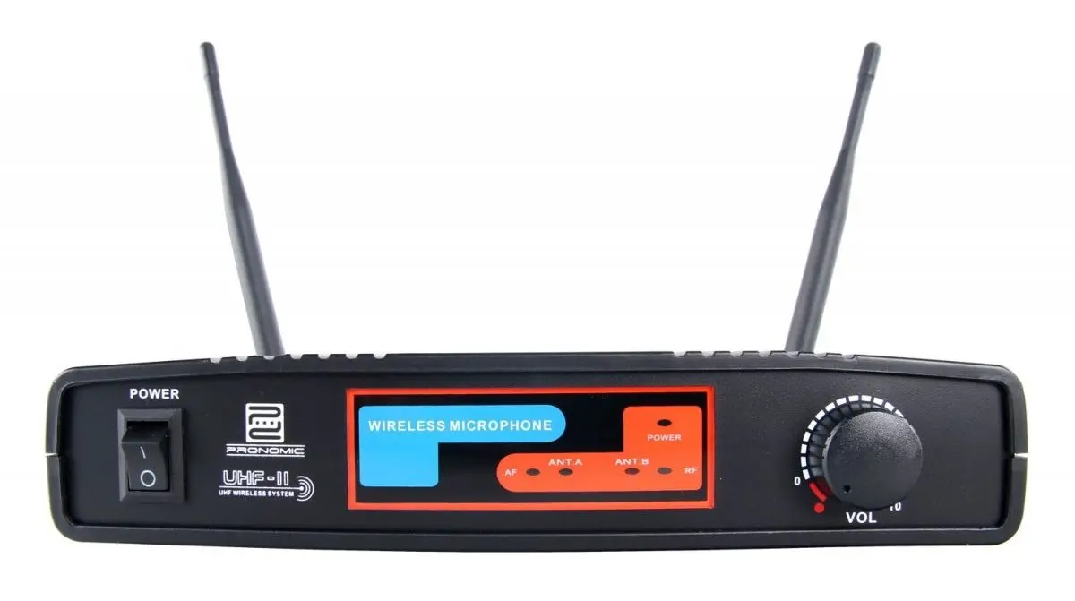 Sistem radio Pronomic UHF-II + UB-11 (Black)