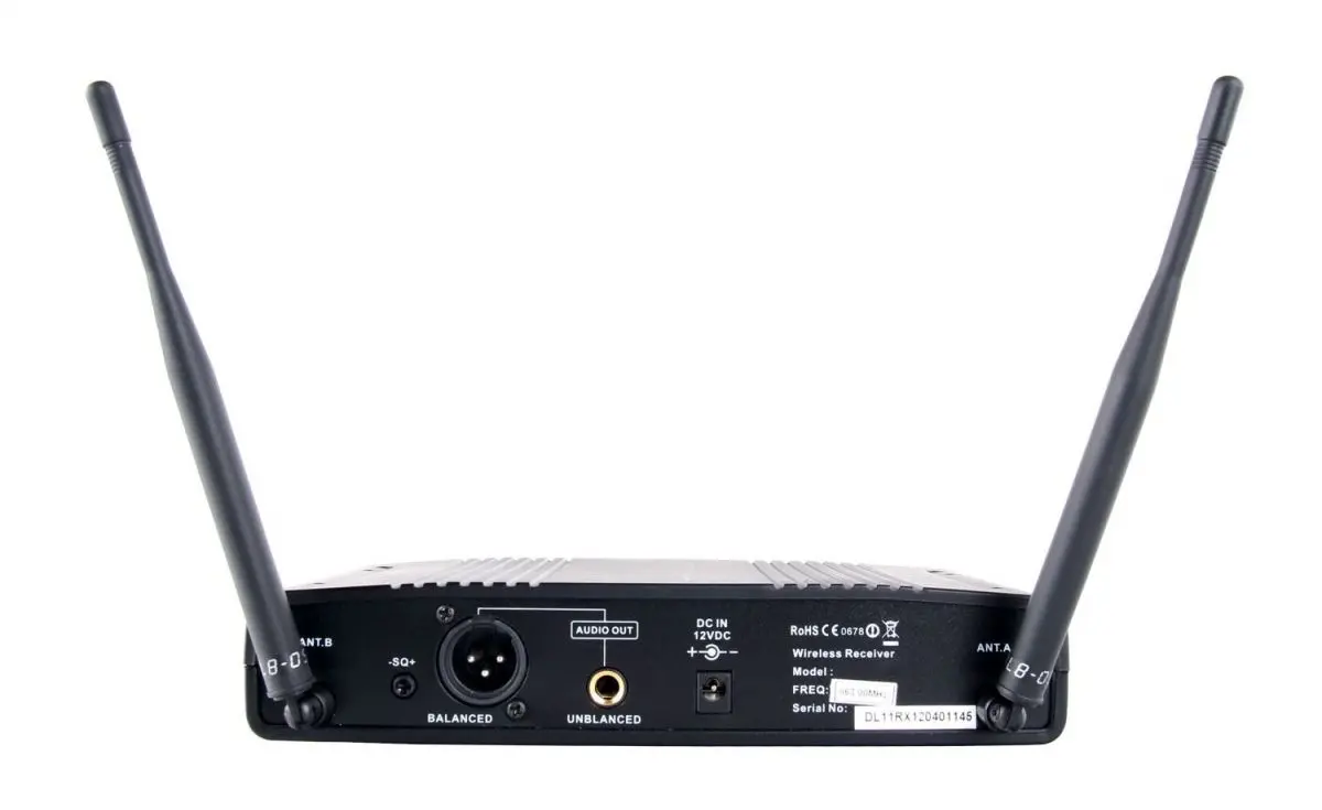 Sistem radio Pronomic UHF-II + UB-11 (Black)