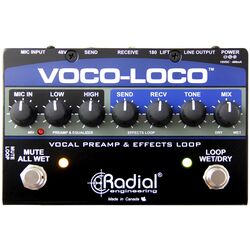 Pedala de efecte Radial Engineering Voco-Loco (Black)