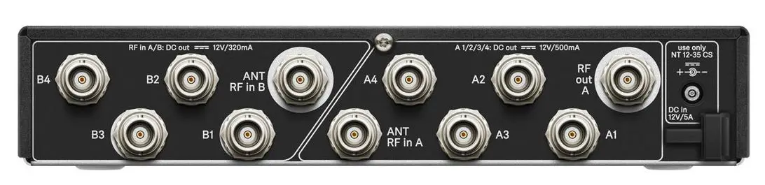 Splitter antenă pentru sisteme radio Sennheiser EW-D ASA Q-R-S (Black/White)