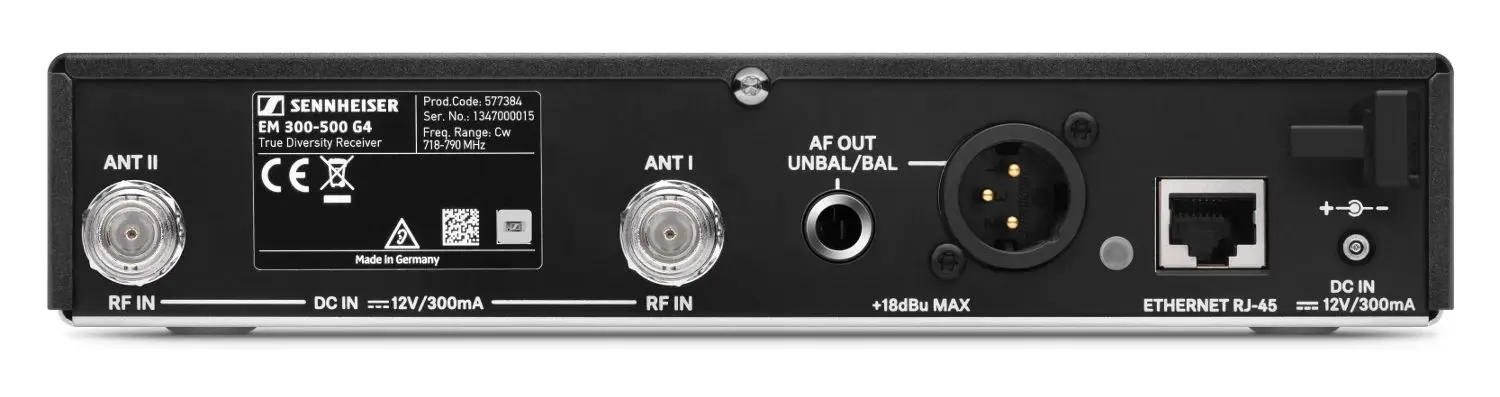 Sistem radio Sennheiser EW 500 G4-CI1-BW (Black/White)