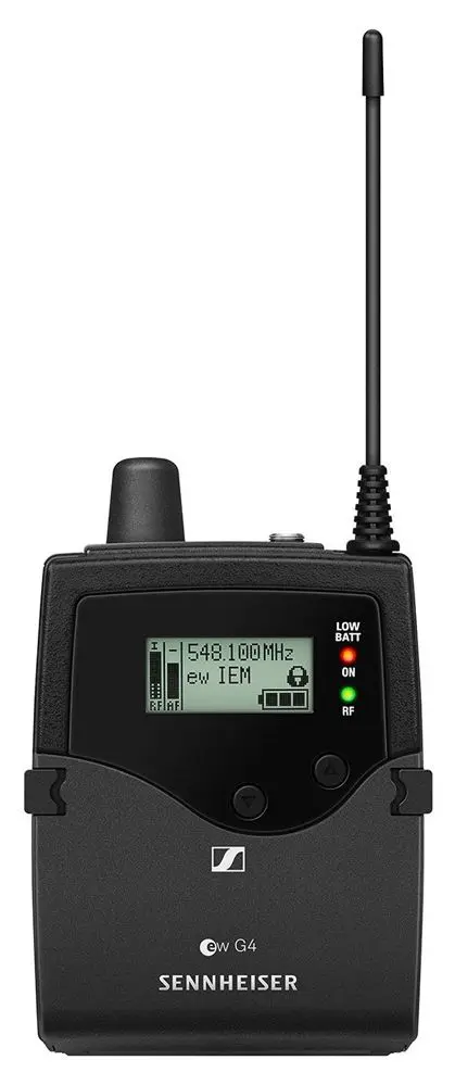 Sistem radio Sennheiser ew IEM G4-Twin-A (Black/Grey)