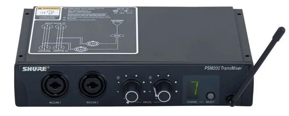 Sistem radio Shure PSM 200 SE112 H2 (Black)