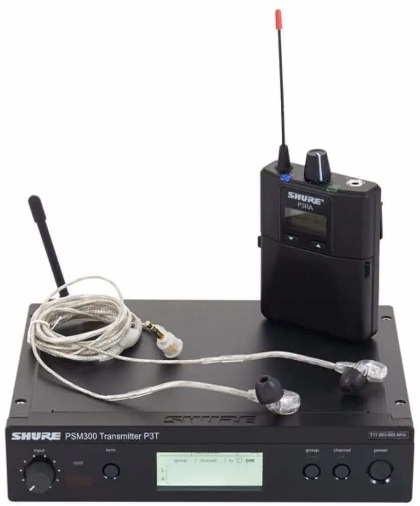 Sistem radio Shure PSM 300 Premium SE215 H20 (Black)