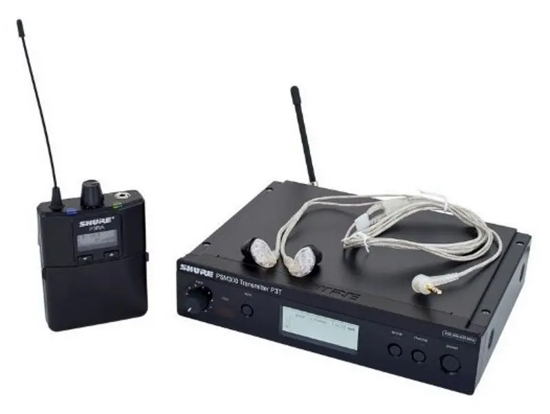 Sistem radio Shure PSM 300 Premium SE215 K12 (Black)