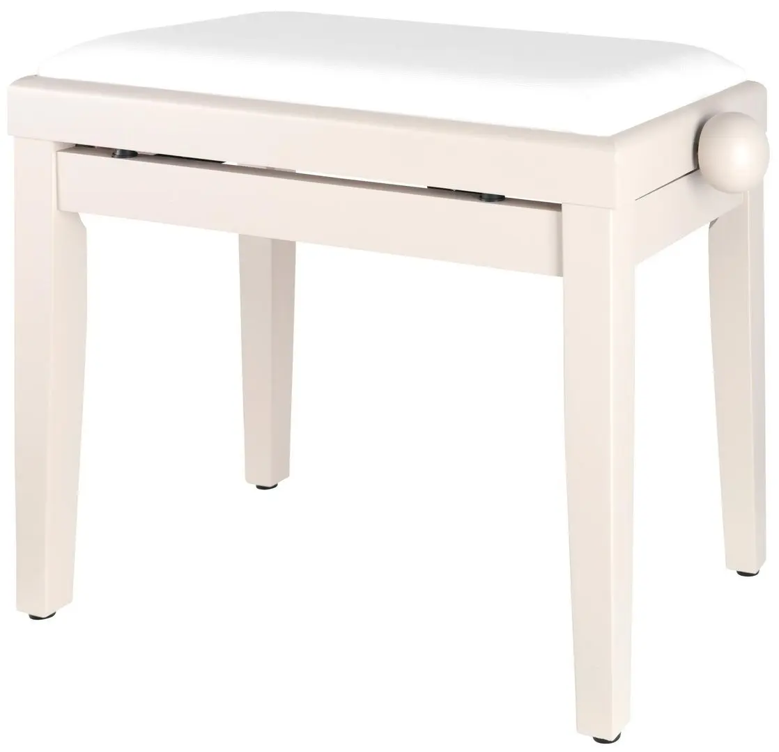 Scaun pentru pian Classic Cantabile 00049669 (White Matte Ash)