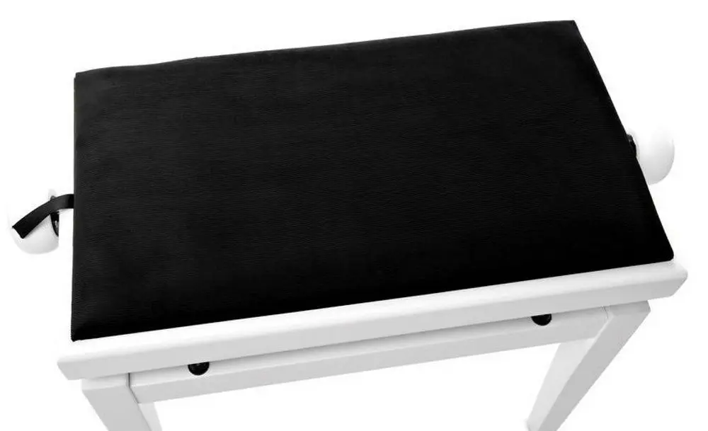 Scaun pian Flame KB-15WHB (White Polished)