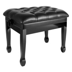 Scaun pentru pian Flame KB-25BHG (Black)