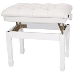 Банкетка для пианино Flame KB-25WHG (White) Thumb
