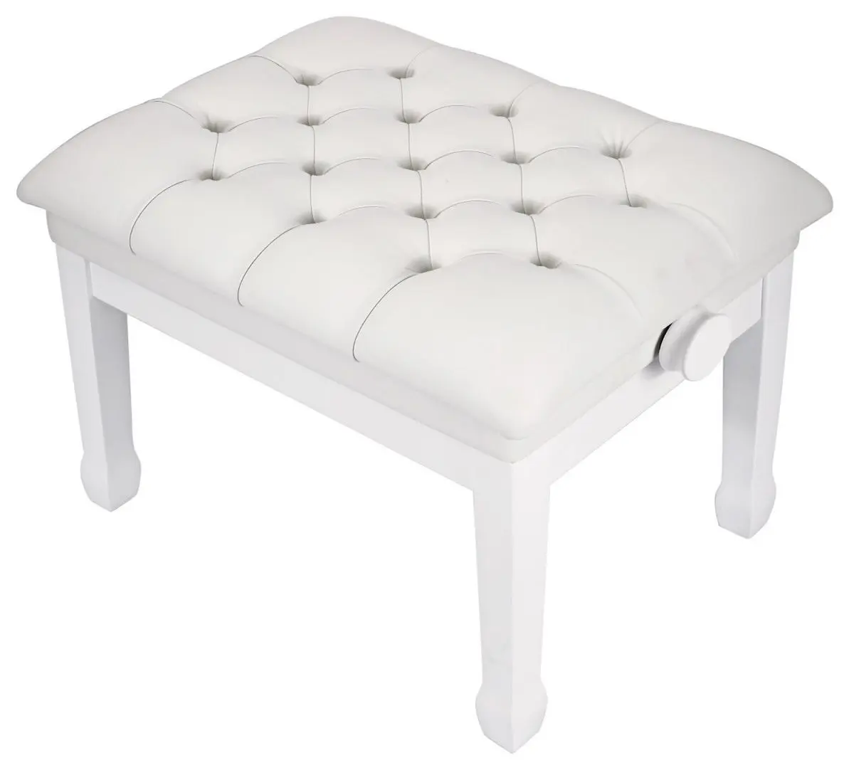 Банкетка для пианино Flame KB-25WHG (White)