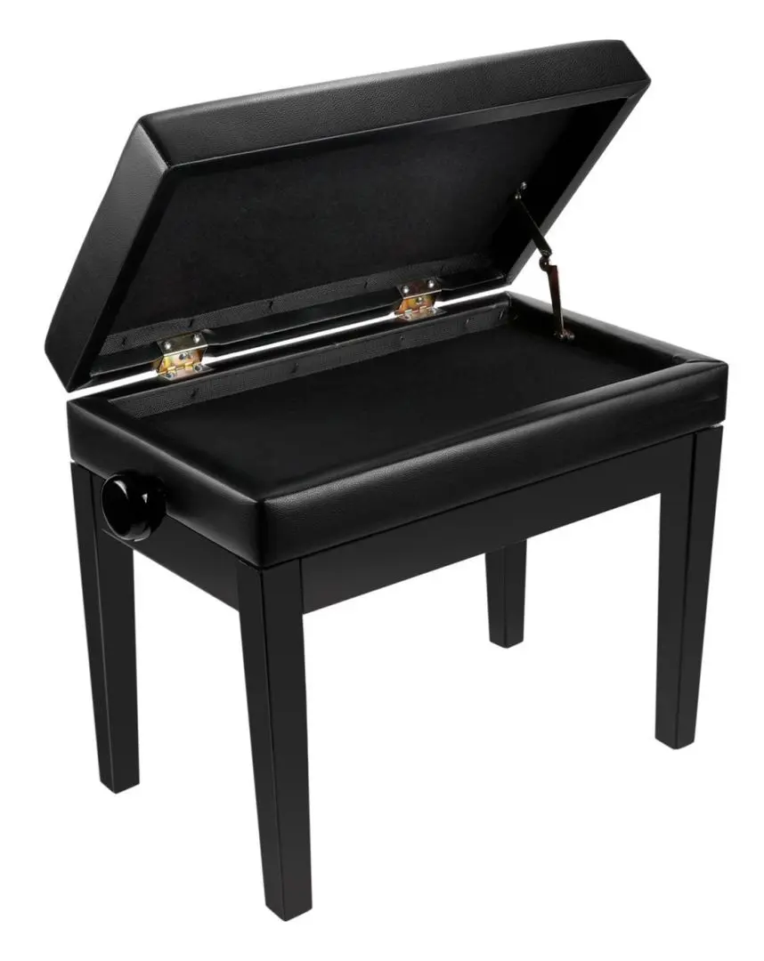 Scaun pentru pian Flame KB-30BL (Black)