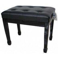 Scaun pentru pian Flame KB-31BL (Black Polished)