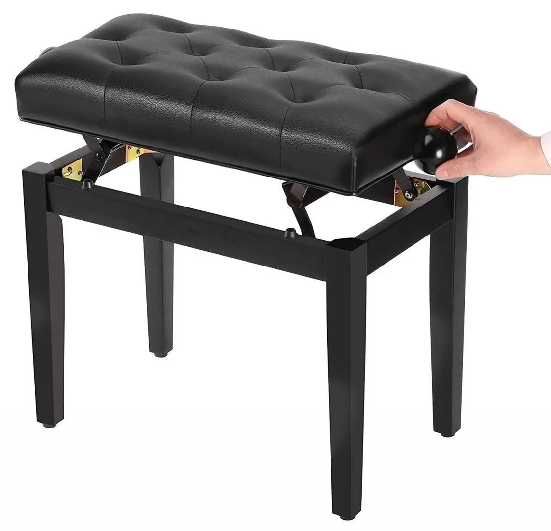 Scaun pentru pian Flame KB-32BL (Black)