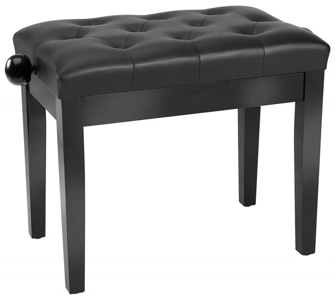 Scaun pentru pian Flame KB-32BL (Black)