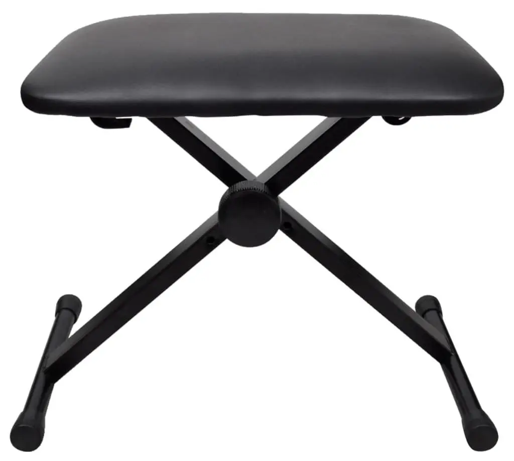 Scaun pentru pian VidaXL 70031 (Black)