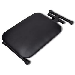 Stativ si scaun pentru instrumente cu clape VidaXL 70032 (Black) Thumb