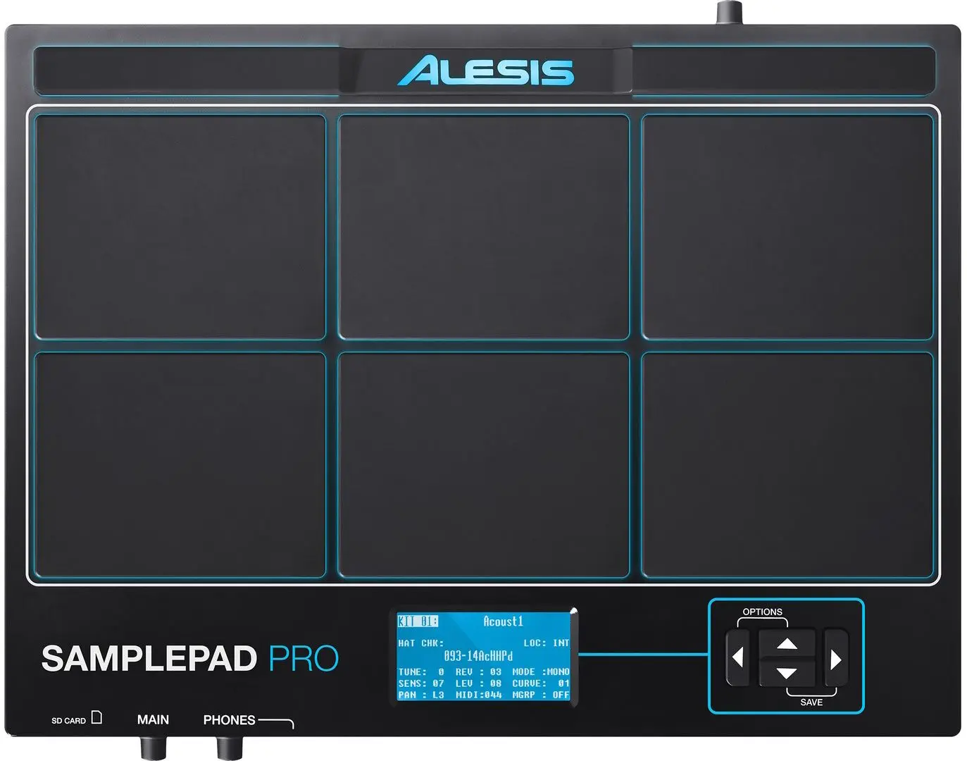 Барабанный контроллер Alesis SamplePad Pro (Black) - 3