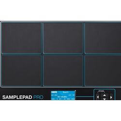 Controler de percutie + casti Alesis Samplepad Pro + DRP100 (Black) Thumb