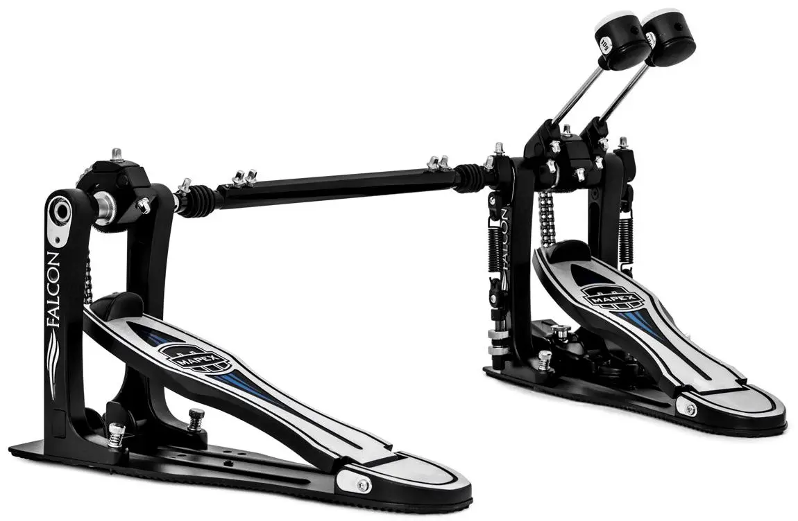 Двойная педаль для бас-барабана Mapex Falcon PF1000TW (Black) - 2