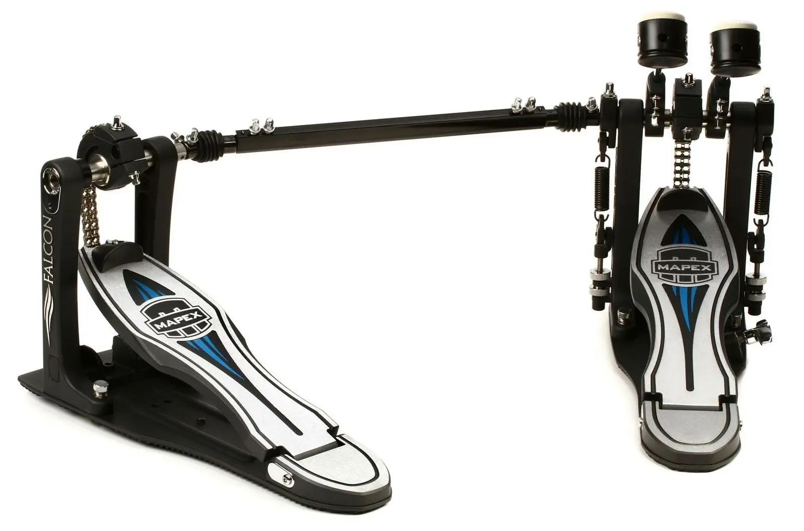 Двойная педаль для бас-барабана Mapex Falcon PF1000TW (Black)