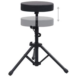 Scaun pentru tobe VidaXL 70092 (Black) Thumb