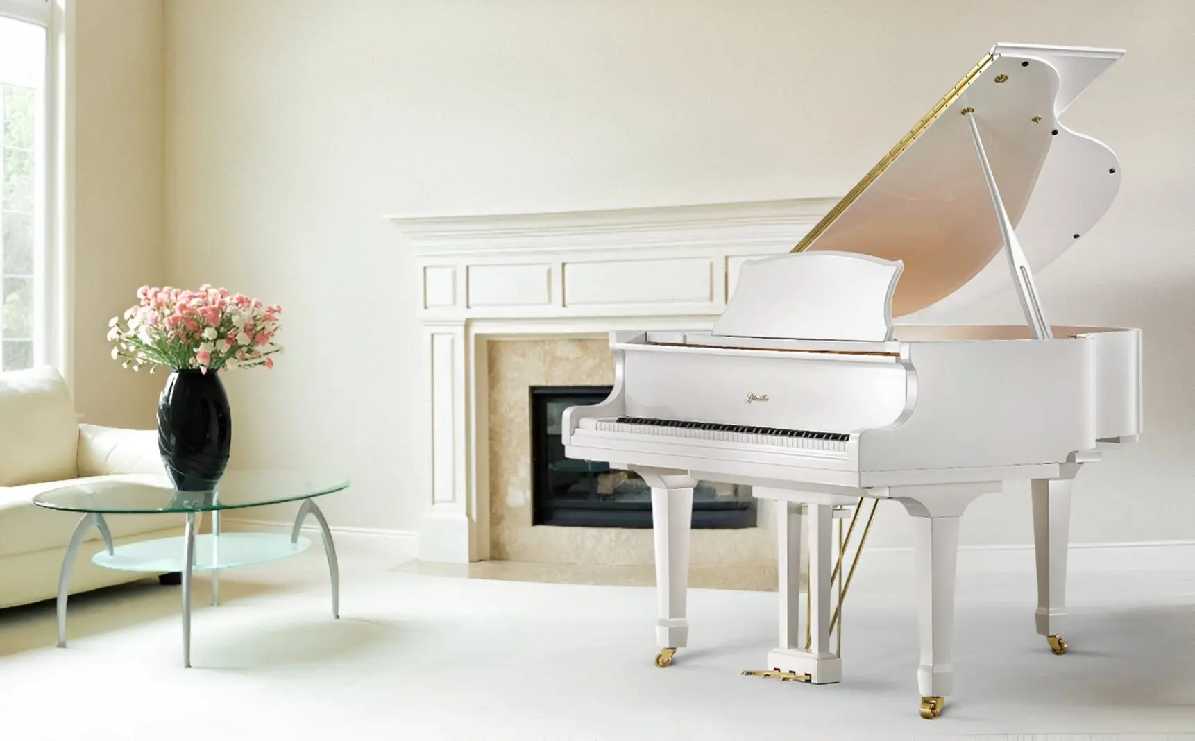 Pian cu coadă Ritmuller RS160 (A112) (White)