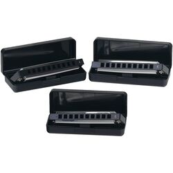 Губная гармоника Classic Cantabile Blues A Major (Black) Thumb