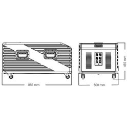Генератор тяжелого дыма Evolights Nebula 3000 (Black) Thumb