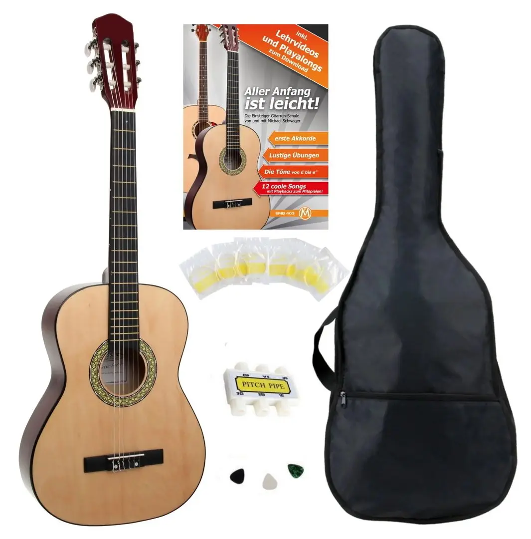 Set chitara Classic Cantabile AS-851 7/8 (Wood/Black)
