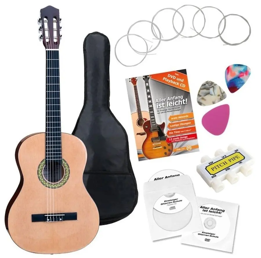 Set chitara Classic Cantabile AS-861 4/4 (Natural/Black)